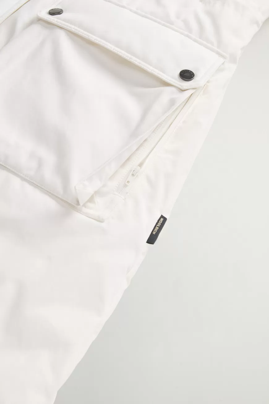 Arctic Parka aus Mountain Cloth mit Kapuze und abnehmbarem Pelz>Woolrich Best