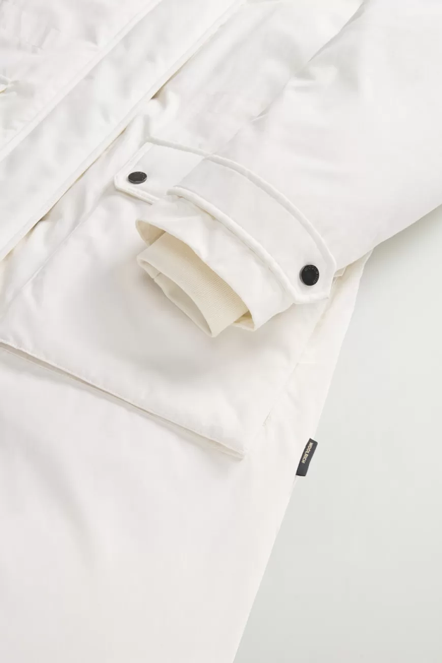 Arctic Parka aus Mountain Cloth mit Kapuze und abnehmbarem Pelz>Woolrich Best