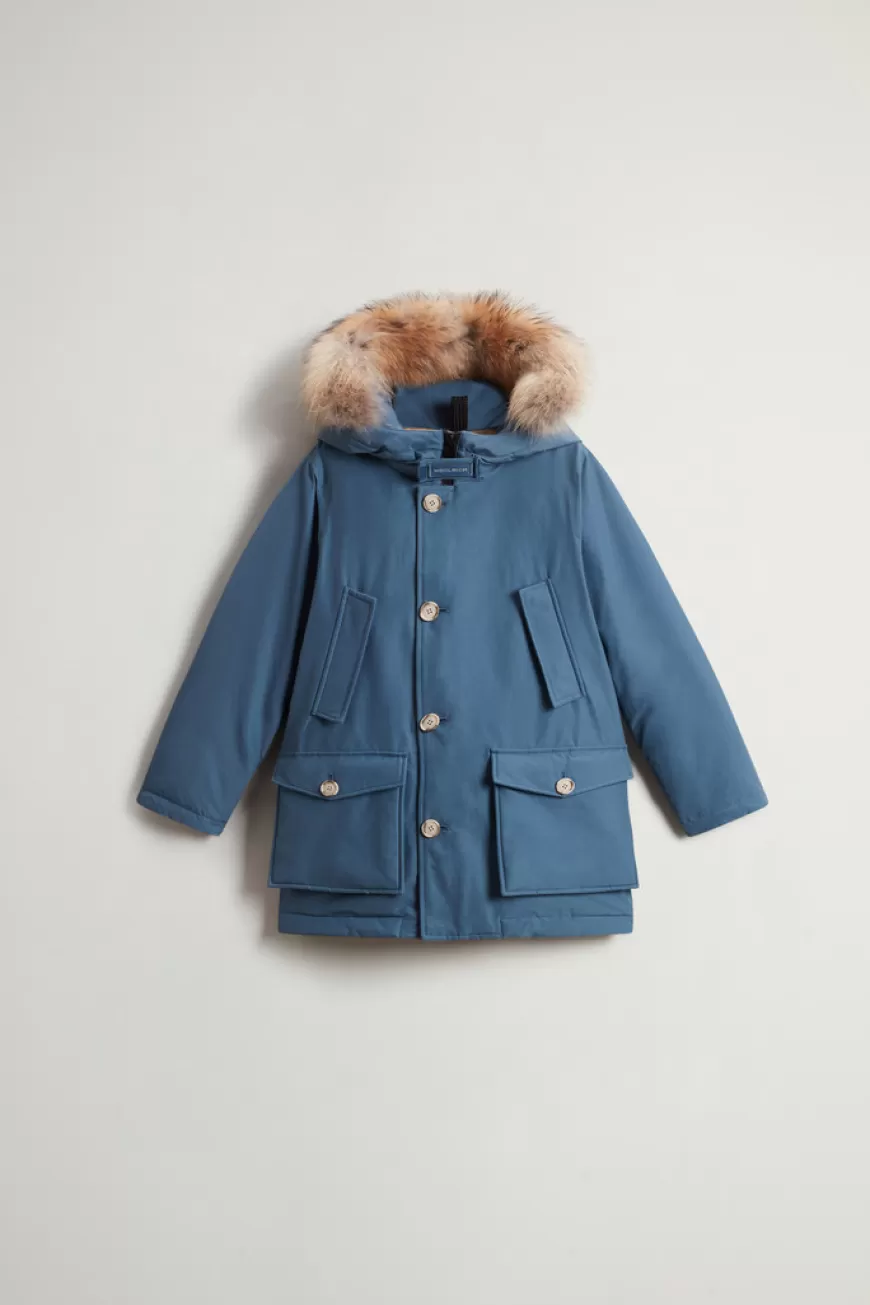 Arctic Parka aus Ramar Cloth mit abnehmbarem Pelz für Jungen>Woolrich New