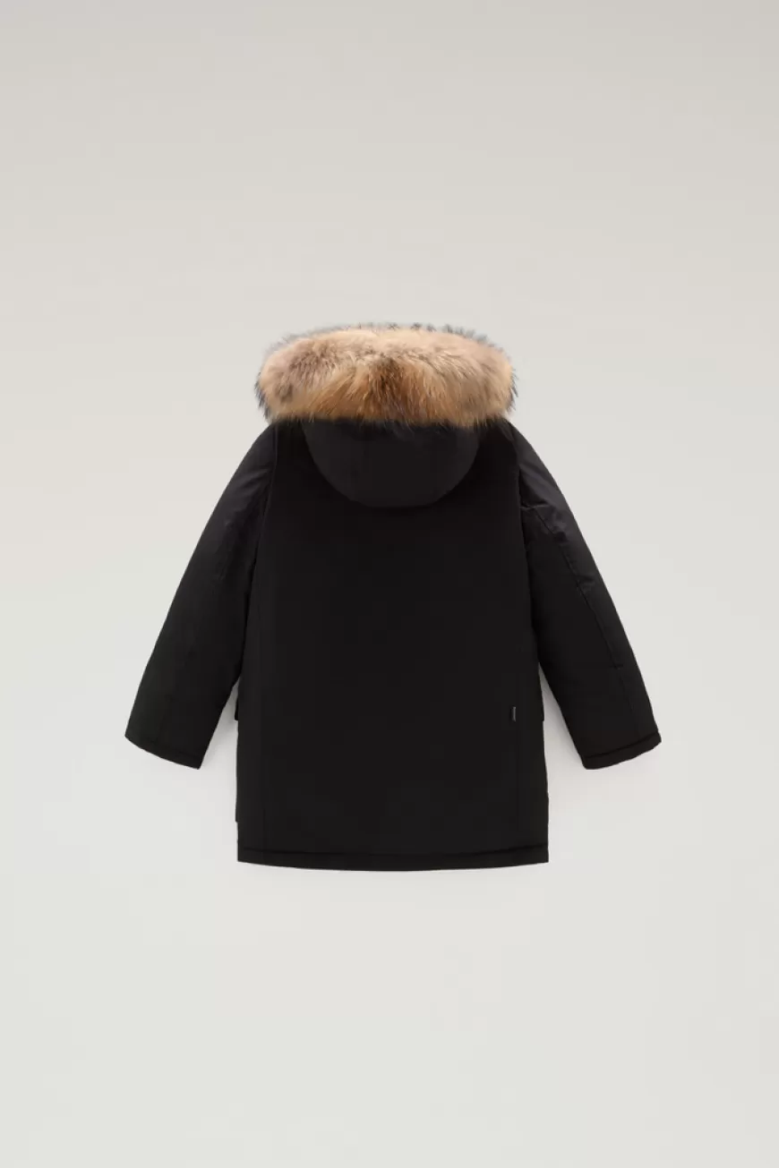 Arctic Parka aus Ramar Cloth mit abnehmbarem Pelz für Jungen>Woolrich Best