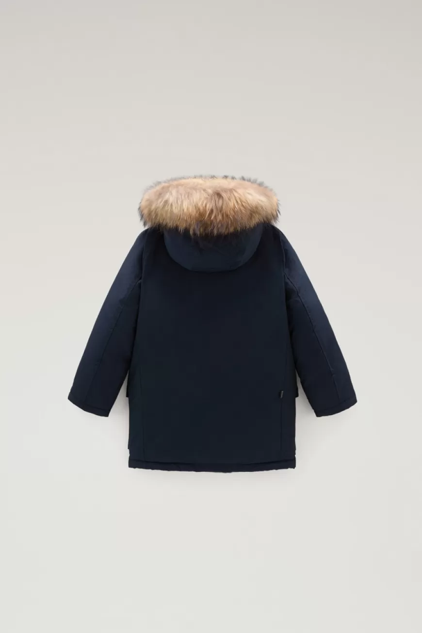 Arctic Parka aus Ramar Cloth mit abnehmbarem Pelz für Jungen>Woolrich Discount