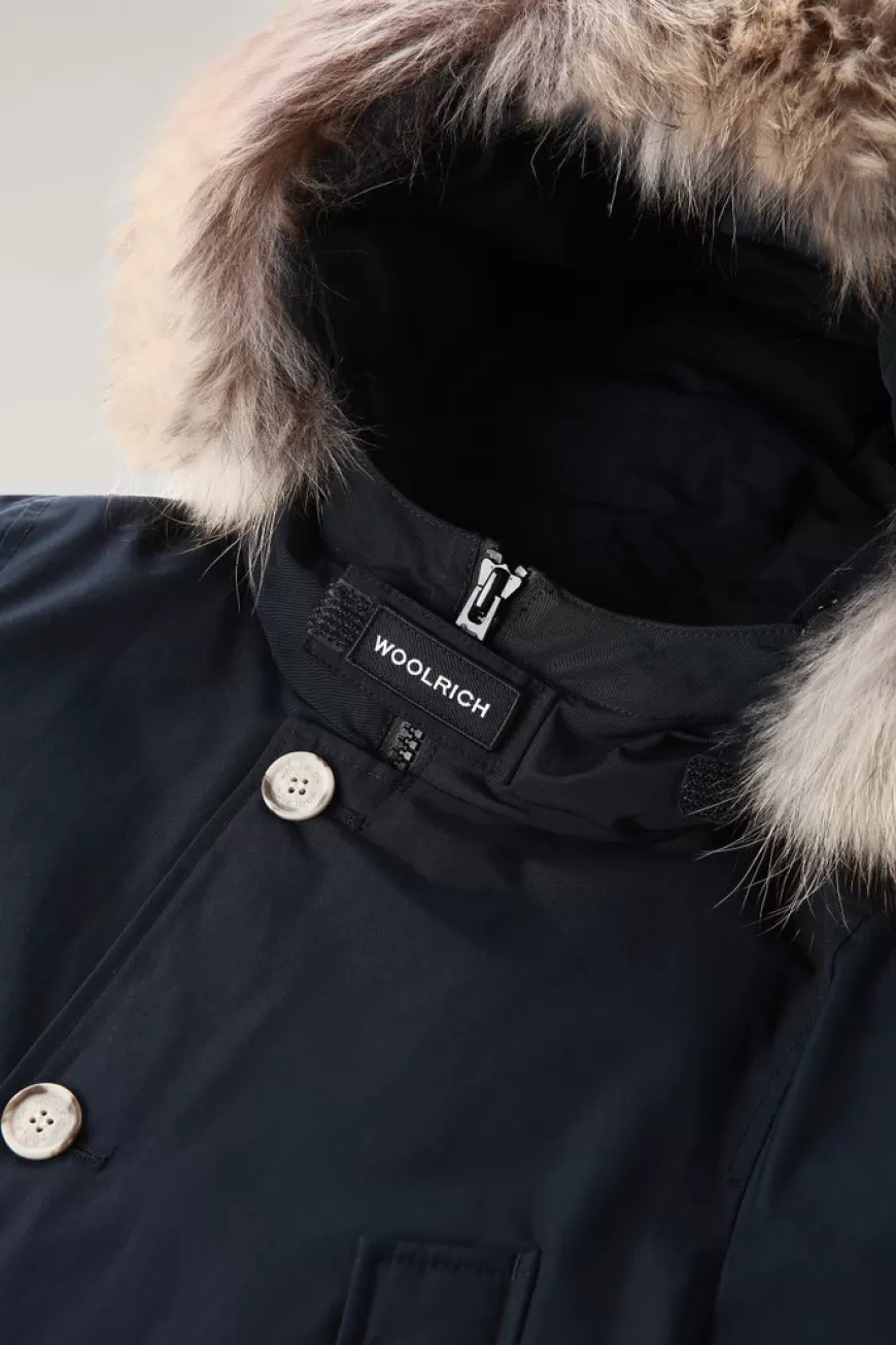 Arctic Parka aus Ramar Cloth mit abnehmbarem Pelz für Jungen>Woolrich Discount
