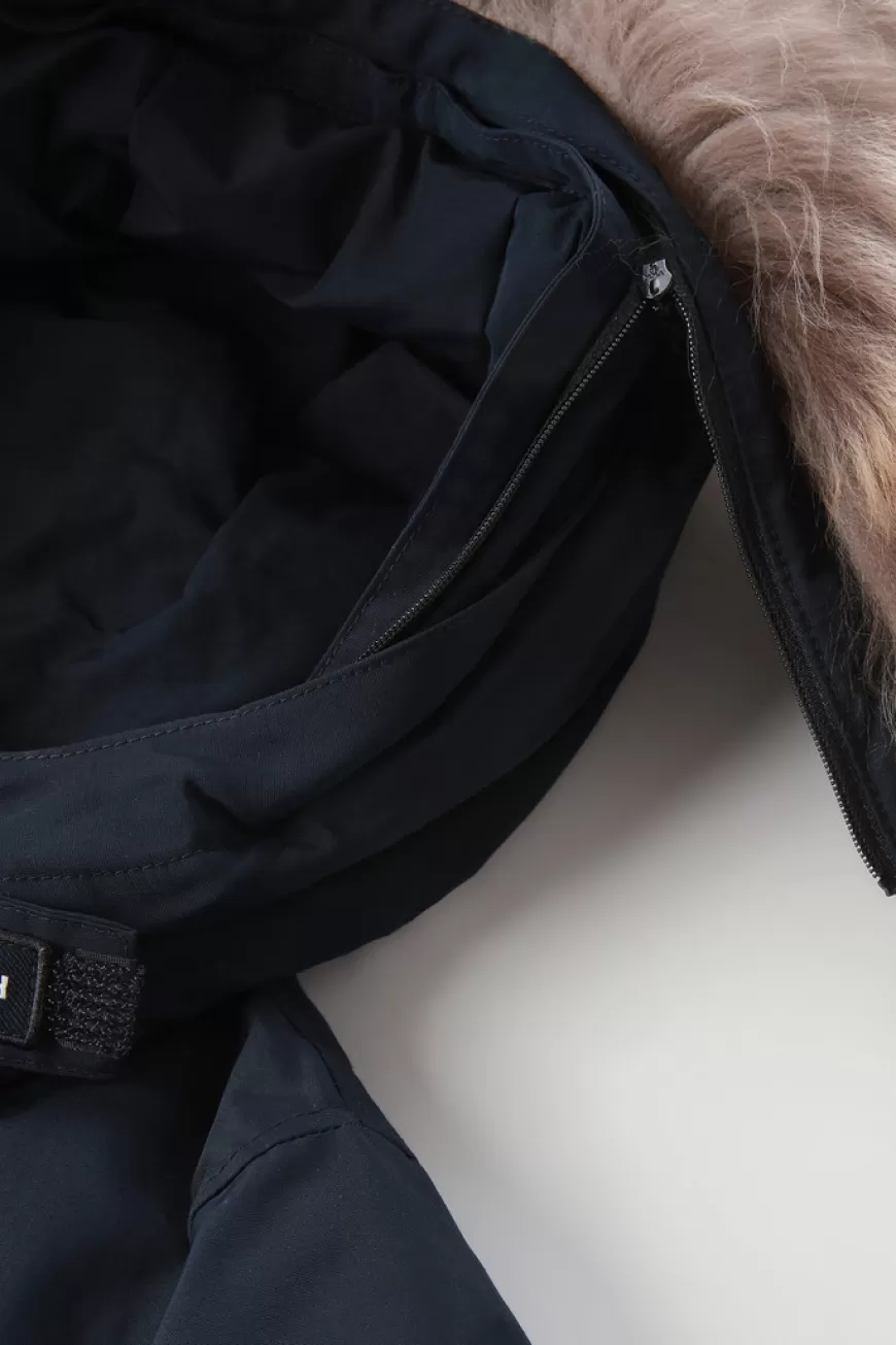 Arctic Parka aus Ramar Cloth mit abnehmbarem Pelz für Jungen>Woolrich Discount