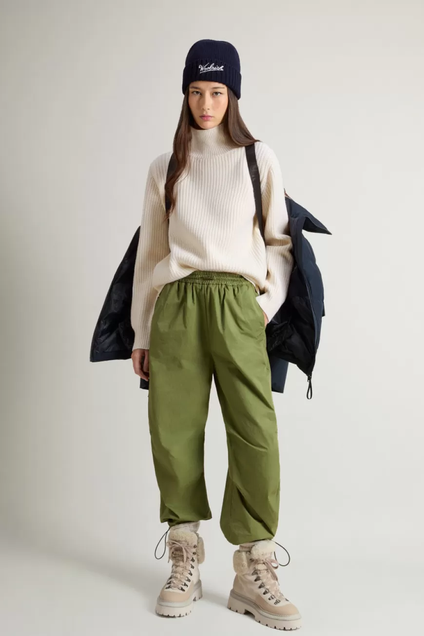 Canberra Pullover mit Stehkragen aus reiner Schurwolle>Woolrich Online