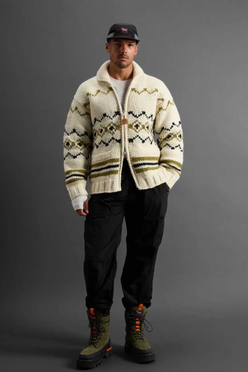 Cowichan Cardigan aus reiner Wolle mit Kontrastmotiv by Todd Snyder>Woolrich Cheap
