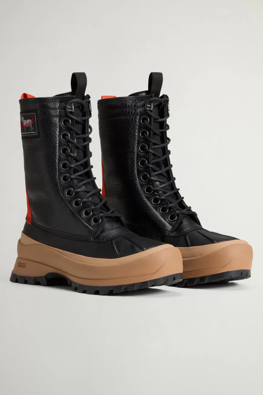Hiking Schnürboots aus Leder by Todd Snyder>Woolrich Cheap