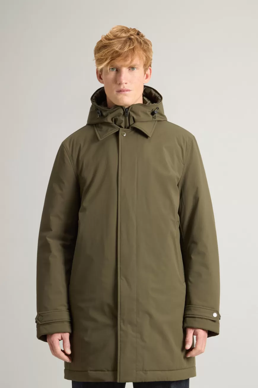 2-in-1-Mantel aus Stretchnylon>Woolrich Cheap