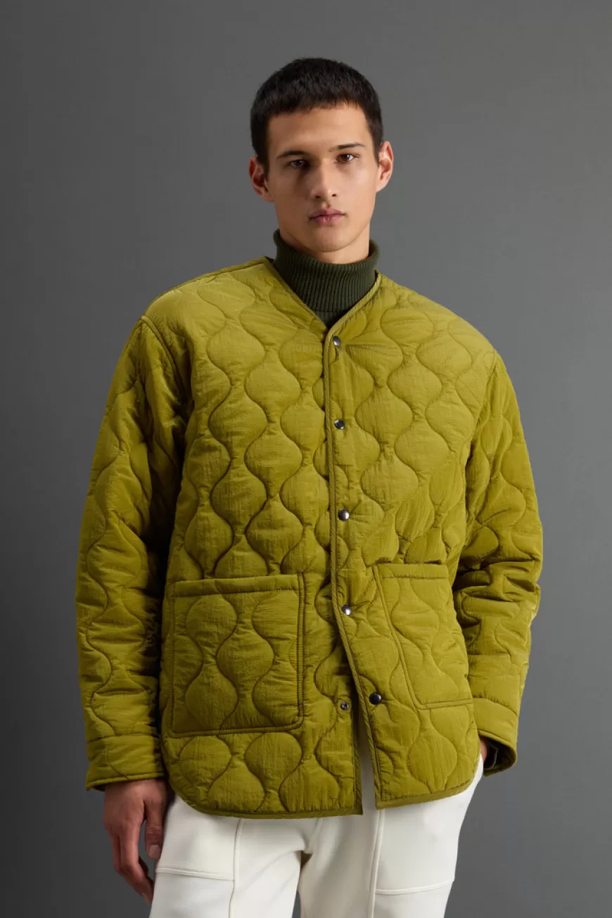 Leichte Daunenjacke aus Ripstop-Nylon-Ciré by Todd Snyder>Woolrich Sale