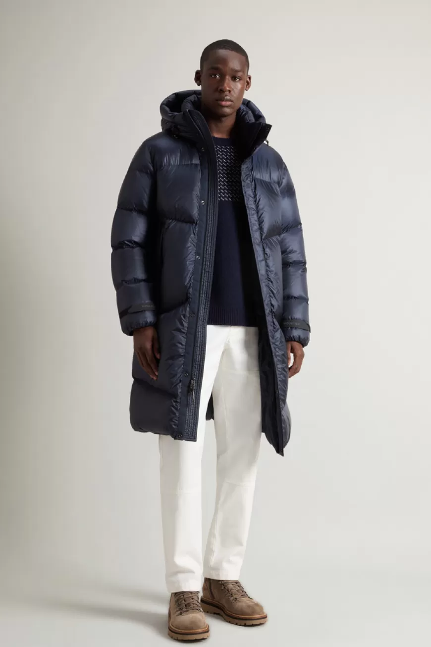 Stepp-Parka aus recyceltem Pertex Quantum Nylon>Woolrich New