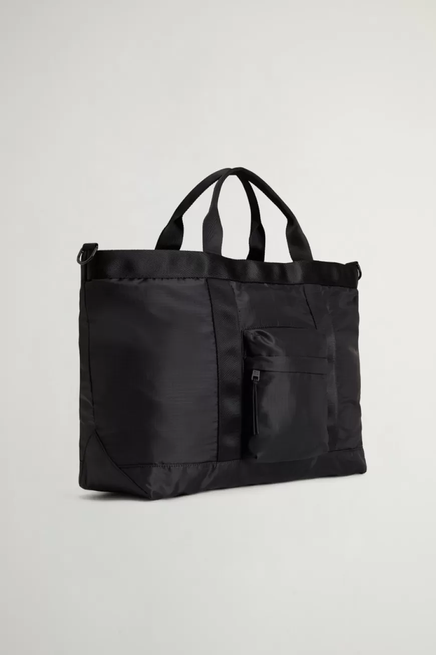 Tote Bag aus Ripstop-Nylon mit abnehmbarem Schulterriemen>Woolrich Discount